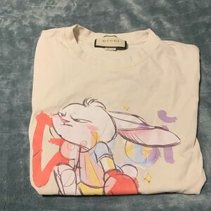 Gucci Peter Rabbit T shirt adult size small